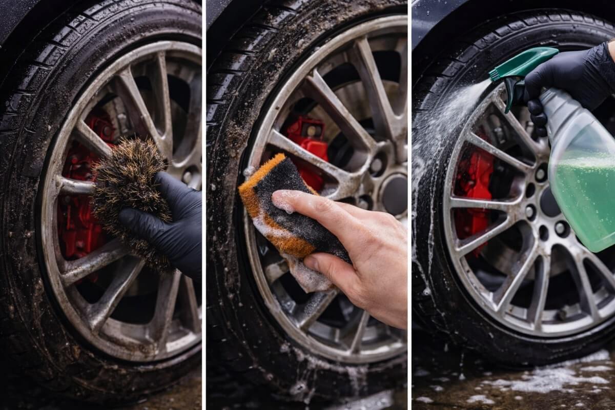 أخطاء شائعة أثناء تنظيف جنوط السيارة قد تسبب خدوشًا