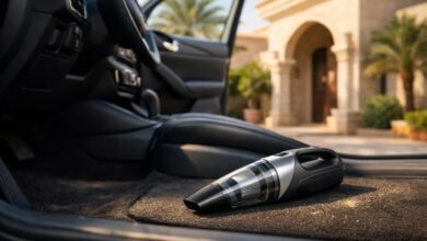 مكنسة سيارة محمولة لتنظيف داخل السيارة للاستخدام المنزلي في السعودية