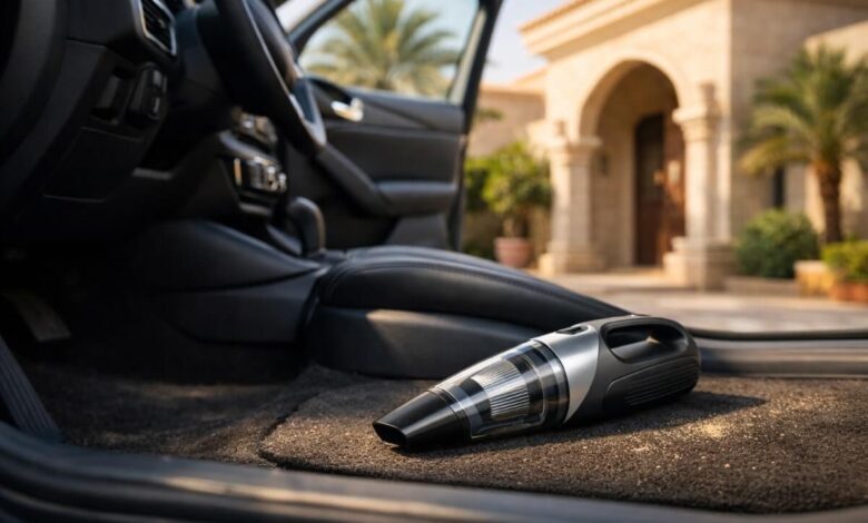 مكنسة سيارة محمولة لتنظيف داخل السيارة للاستخدام المنزلي في السعودية