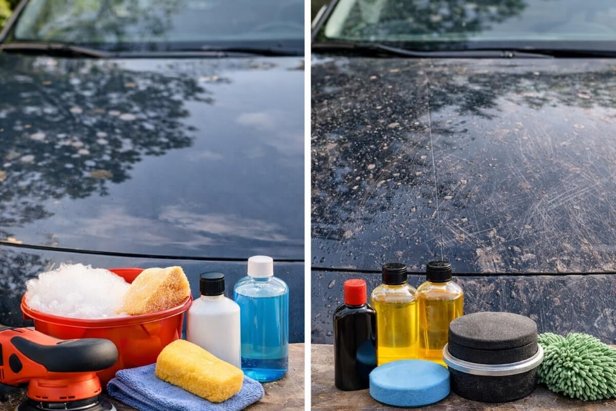 اختلاف حالة طلاء السيارة وتأثيره على اختيار منتجات العناية المناسبة