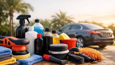 أدوات ومنتجات العناية بالسيارة للاستخدام المنزلي في السعودية