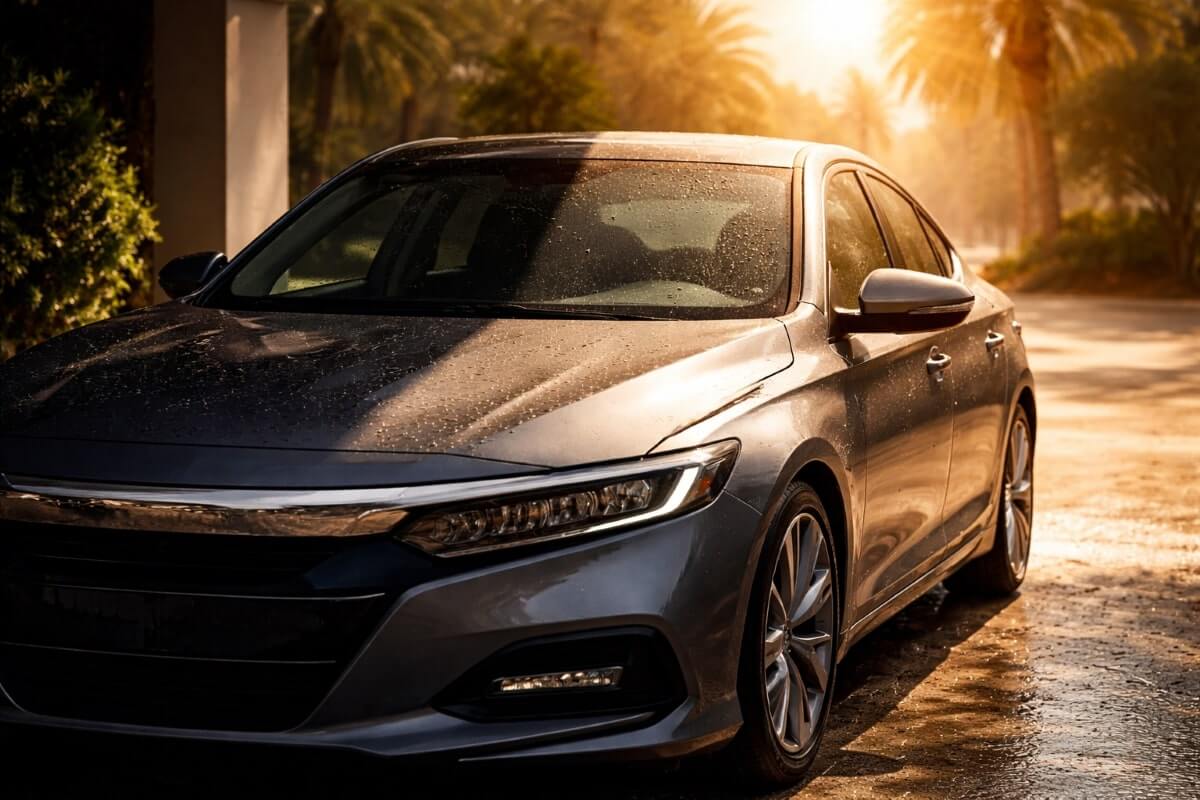 الفرق بين تعرض السيارة للشمس المباشرة والوقوف في الظل وتأثير ذلك على الطلاء