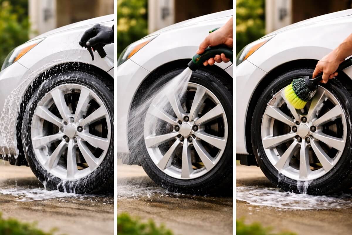 تنظيف الجنوط بسهولة في المنزل باستخدام خطوات بسيطة