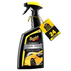 عبوة شمع سيارات ميجوارز Ultimate Quik Wax للاستخدام المنزلي وحماية الطلاء