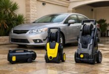 مقارنة ماكينات غسيل السيارة للاستخدام المنزلي