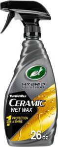 شمع سيارات سيراميكي مرطب Turtle Wax Hybrid Solutions لحماية الطلاء