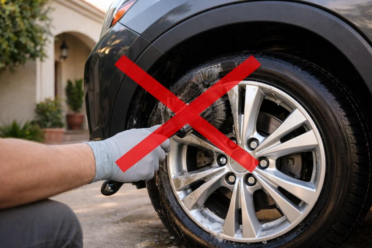 طريقة خاطئة لتنظيف الجنوط قد تسبب خدوش