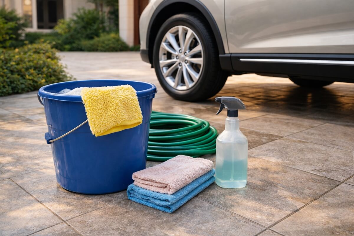 أدوات غسيل السيارة بدون خدوش للاستخدام المنزلي 